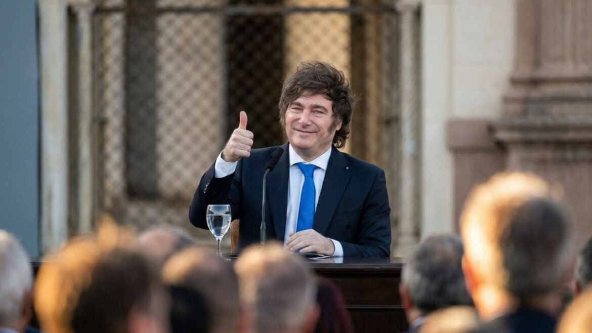 Javier Milei, presidente de Argentina.