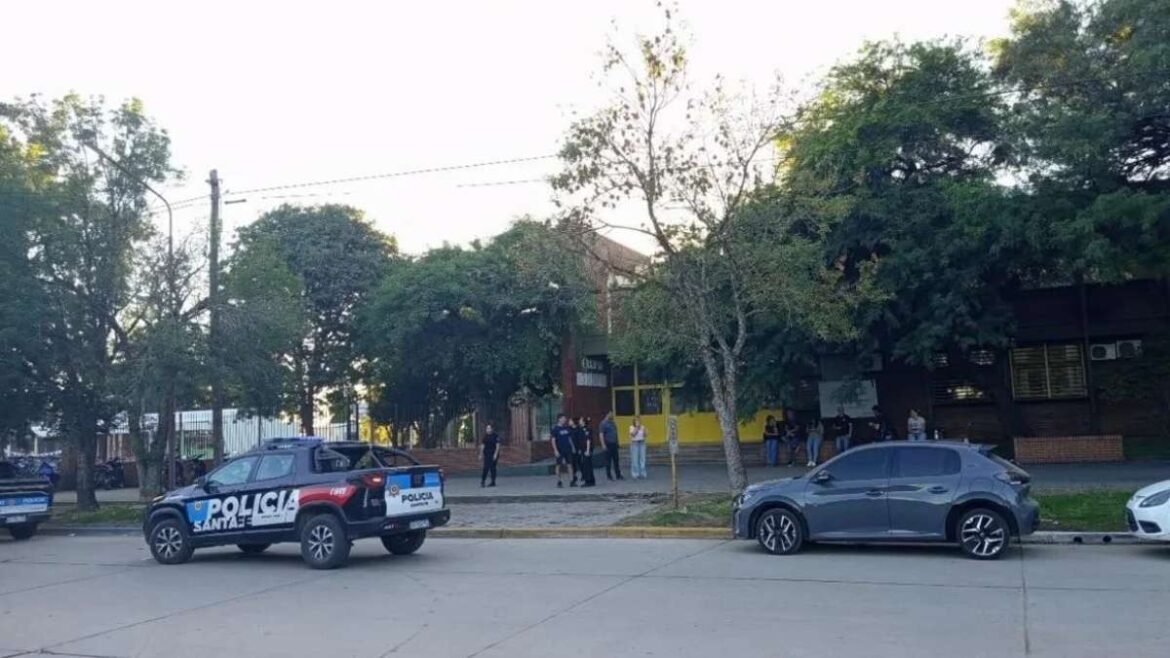 La escuela Mariano Moreno de San Cristóbal, Santa Fe.