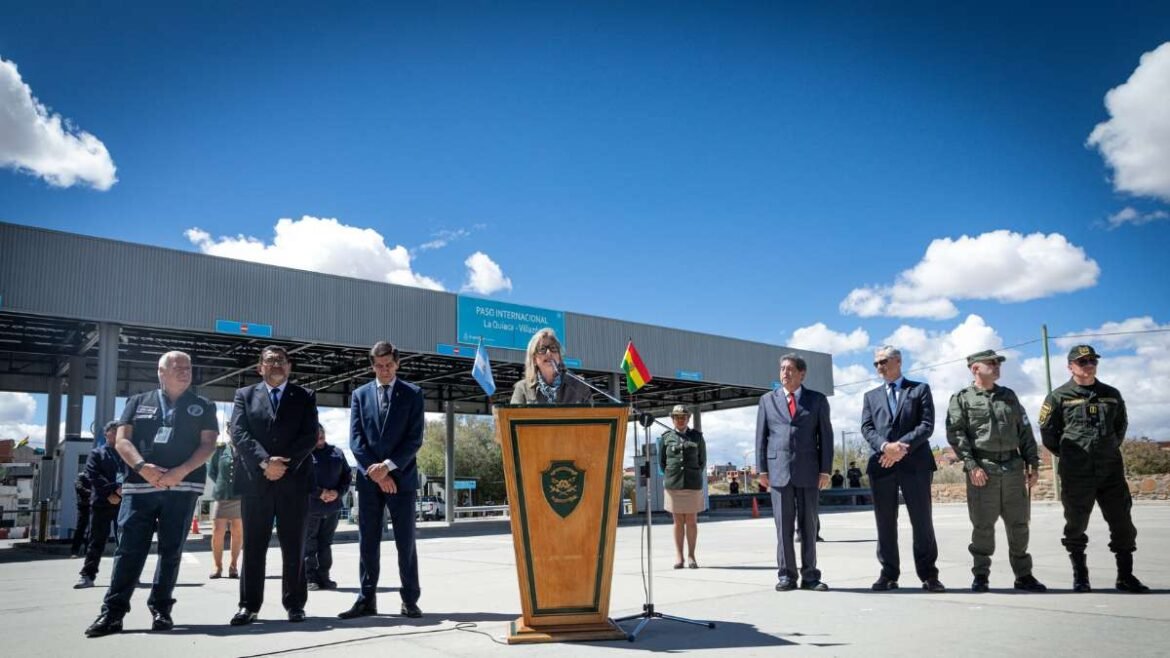 El paso fronterizo de La Quica-Villazón.