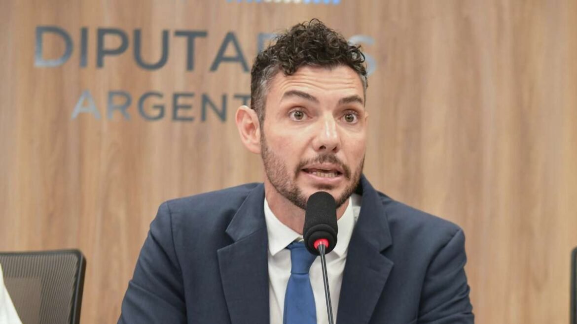 Damián Arabia, diputado nacional.