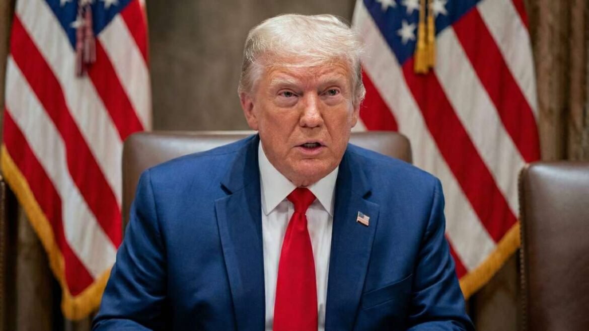 Donald Trump, presidente de los Estados Unidos.