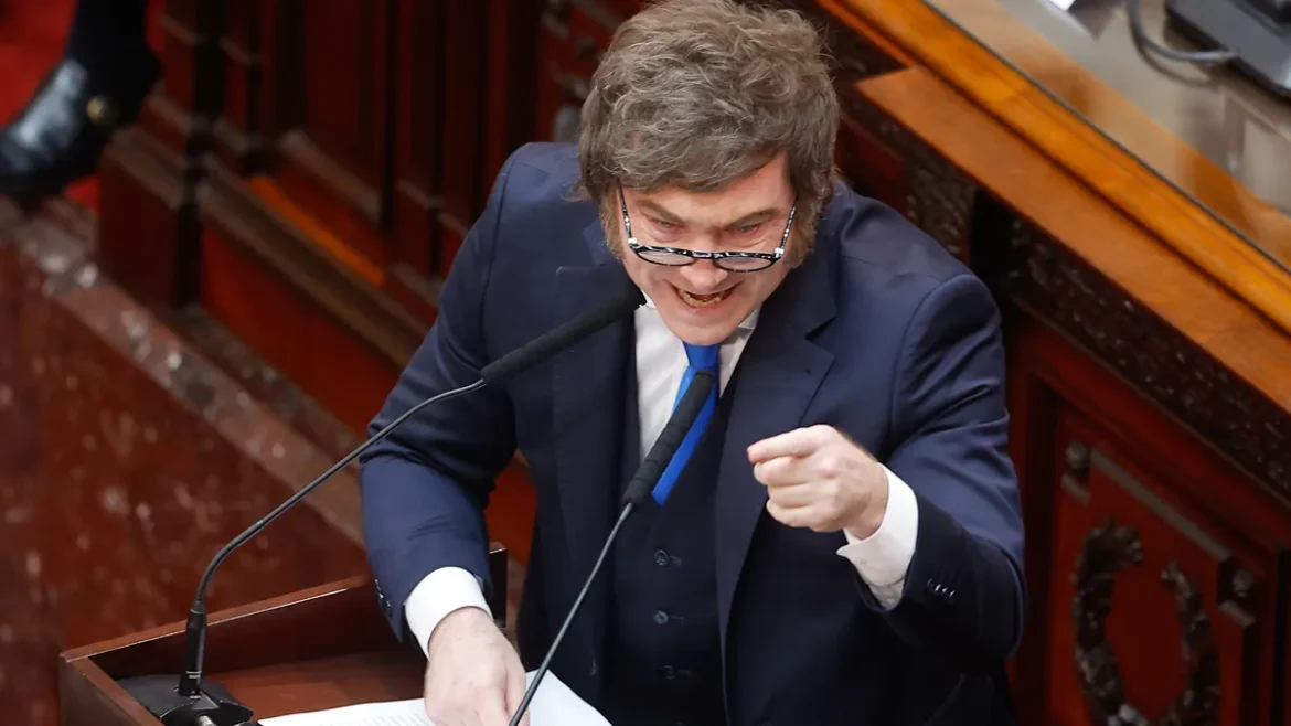 Javier Milei, presidente de Argentina.