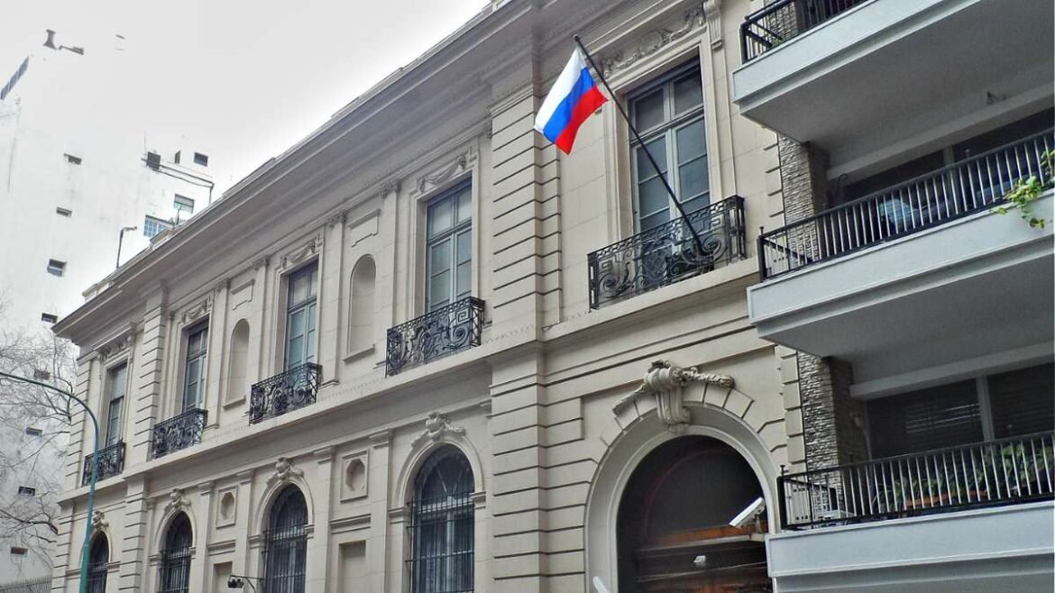 Embajada de Rusia en Argentina.