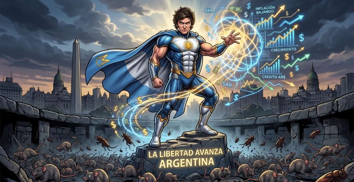 Javier Milei, presidente de Argentina.