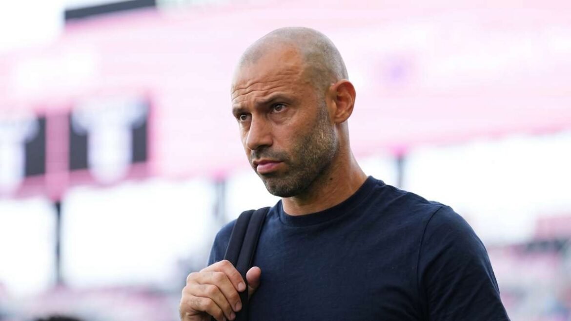 Javier Mascherano, ahora ex DT del Inter Miami.