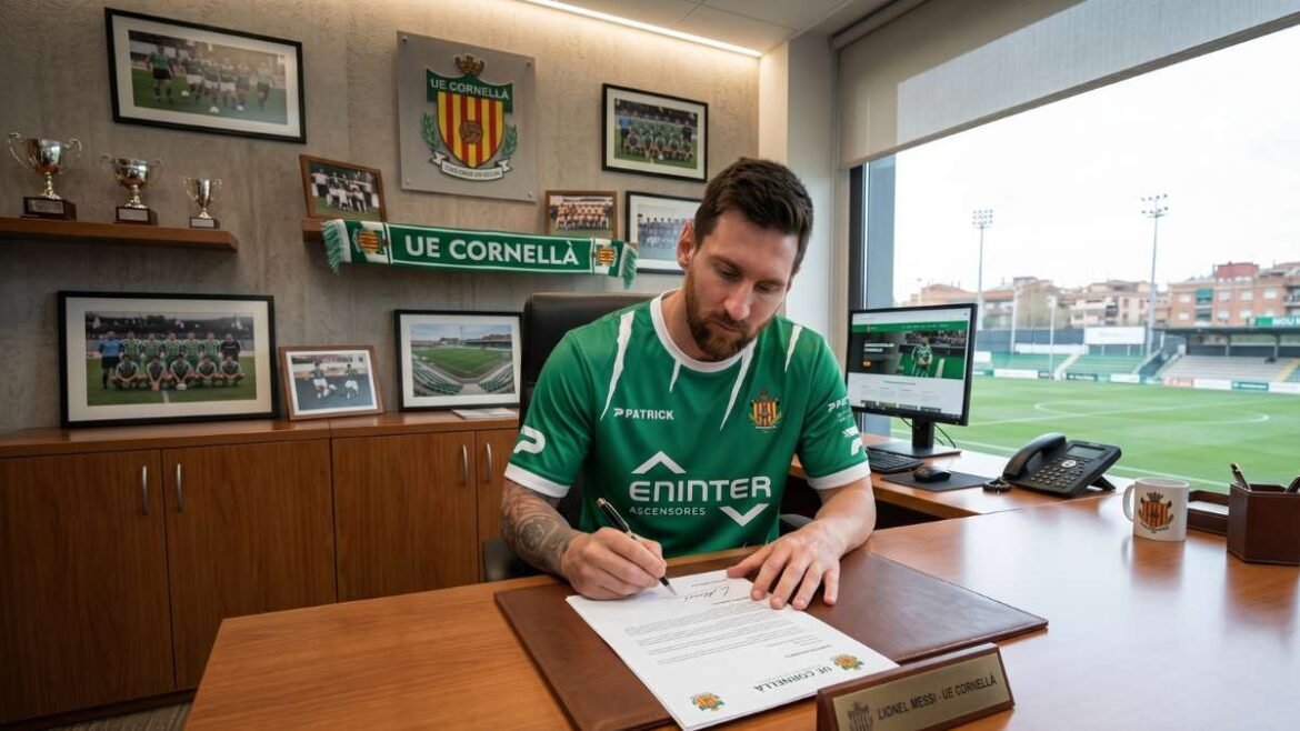 Messi, nuevo dueño de UE Cornella.