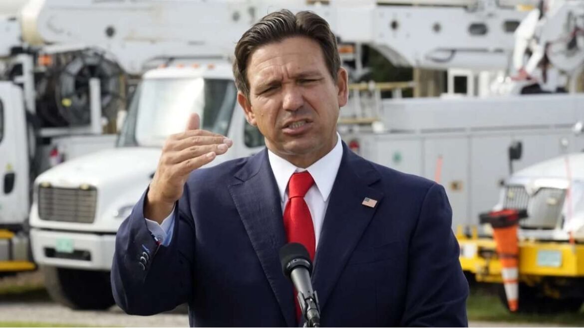 Ron DeSantis, gobernador de Florida.