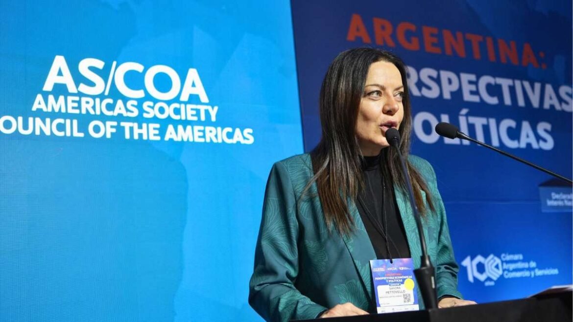 Sandra Pettovello, la ministro de Capital Humano.