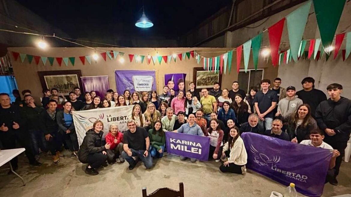 La juventud libertaria en Santa Fe.