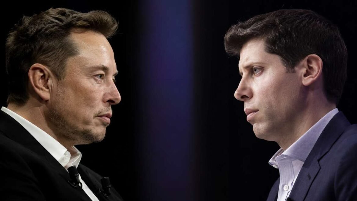Elon Musk y Sam Altman.
