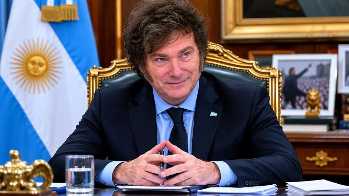 Javier Milei, presidente de Argentina.