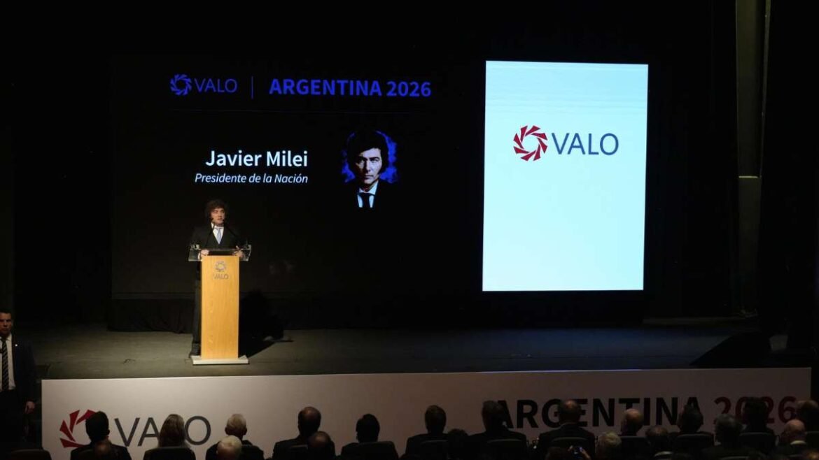Javier Milei, presidente de Argentina en el MALBA.