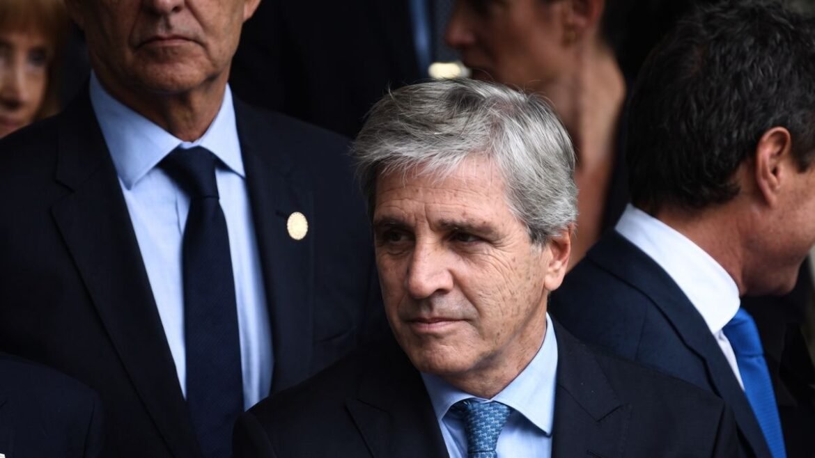 Luis Caputo, ministro de Economía.