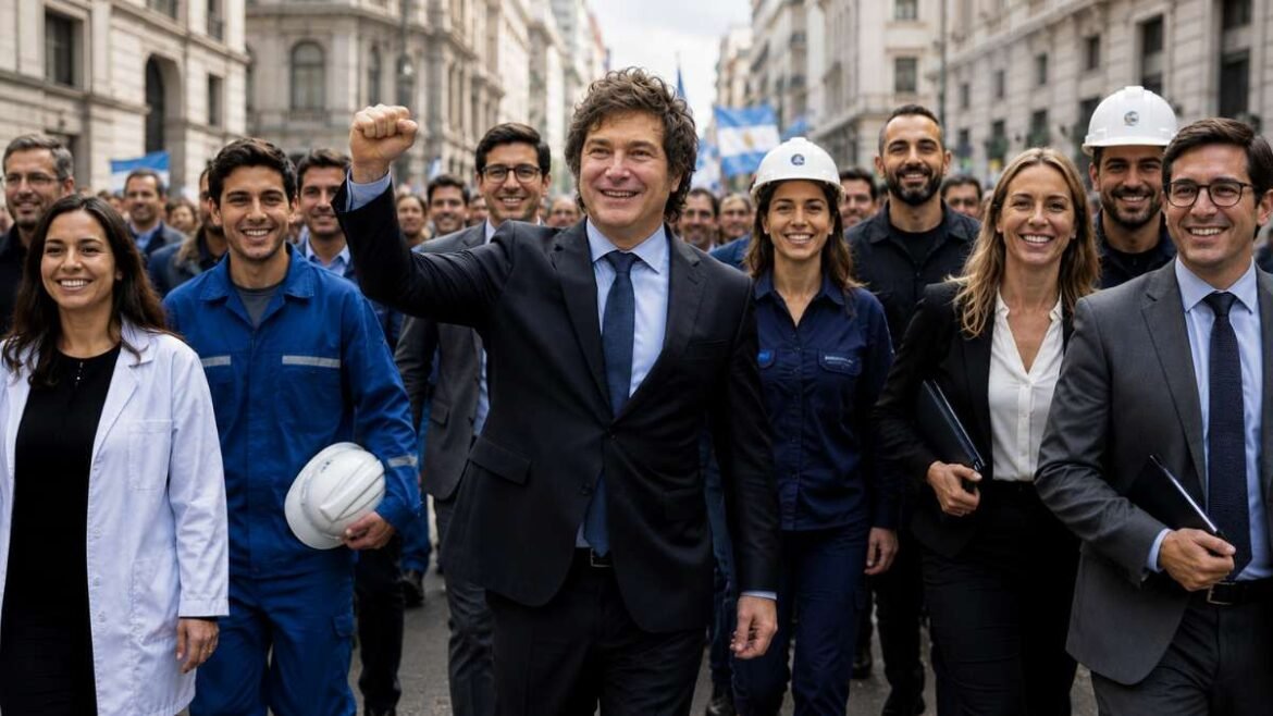 Javier Milei, presidente de Argentina.