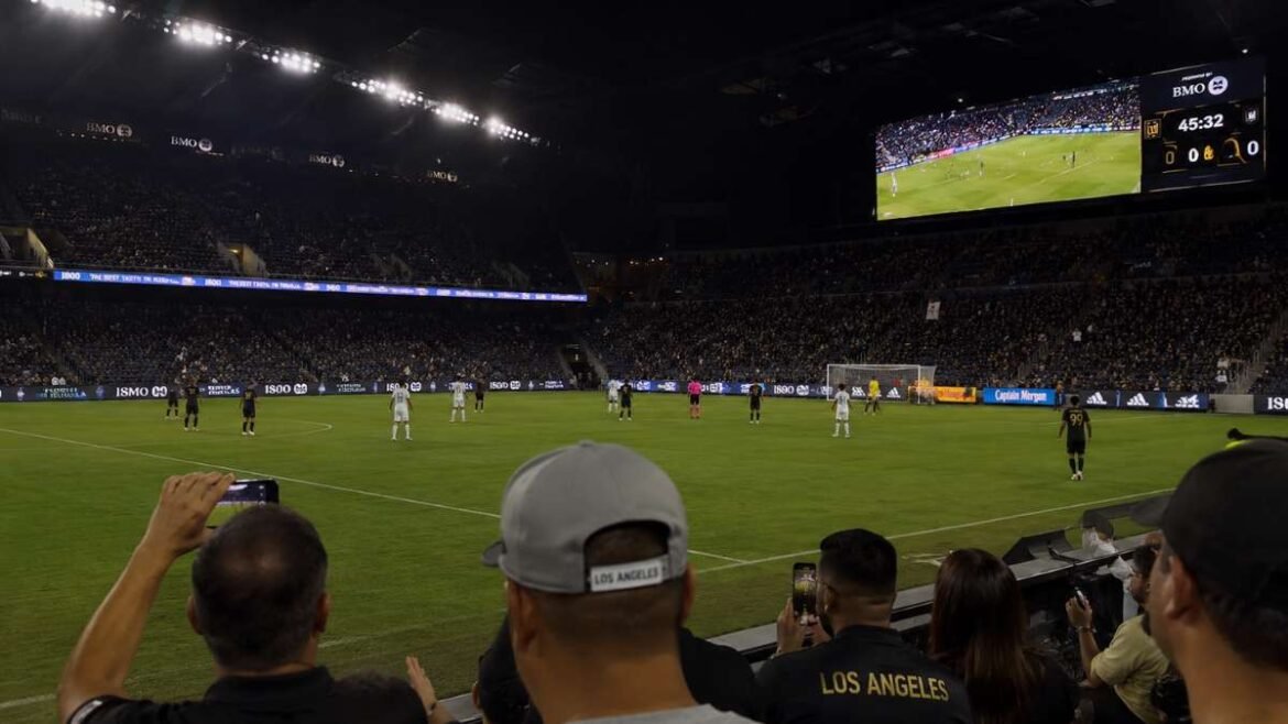 Histórica transmisión de un partido de la MLS con un Iphone.