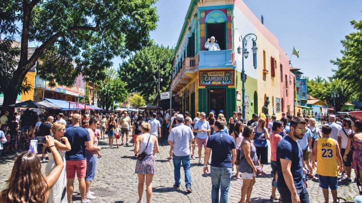 Mucha gente visitó Buenos Aires con el fin de semana largo.