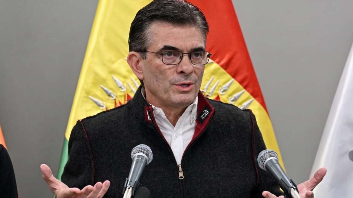 Rodrigo Paz, presidente de Bolivia.