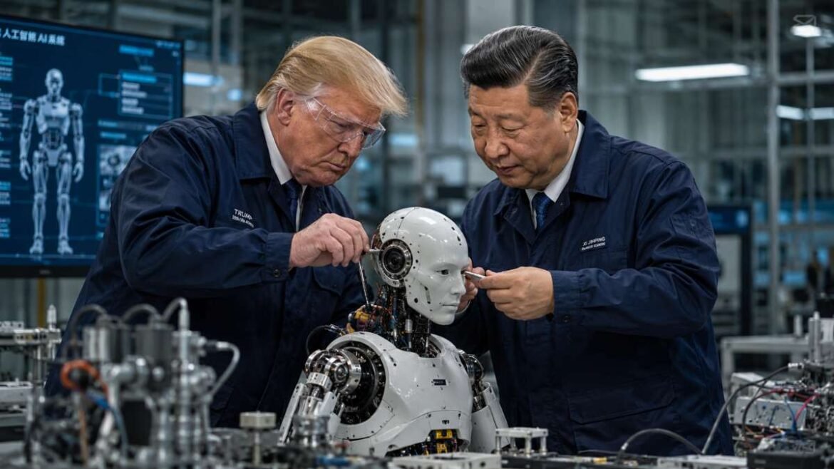 Trump y Xi Jinping.