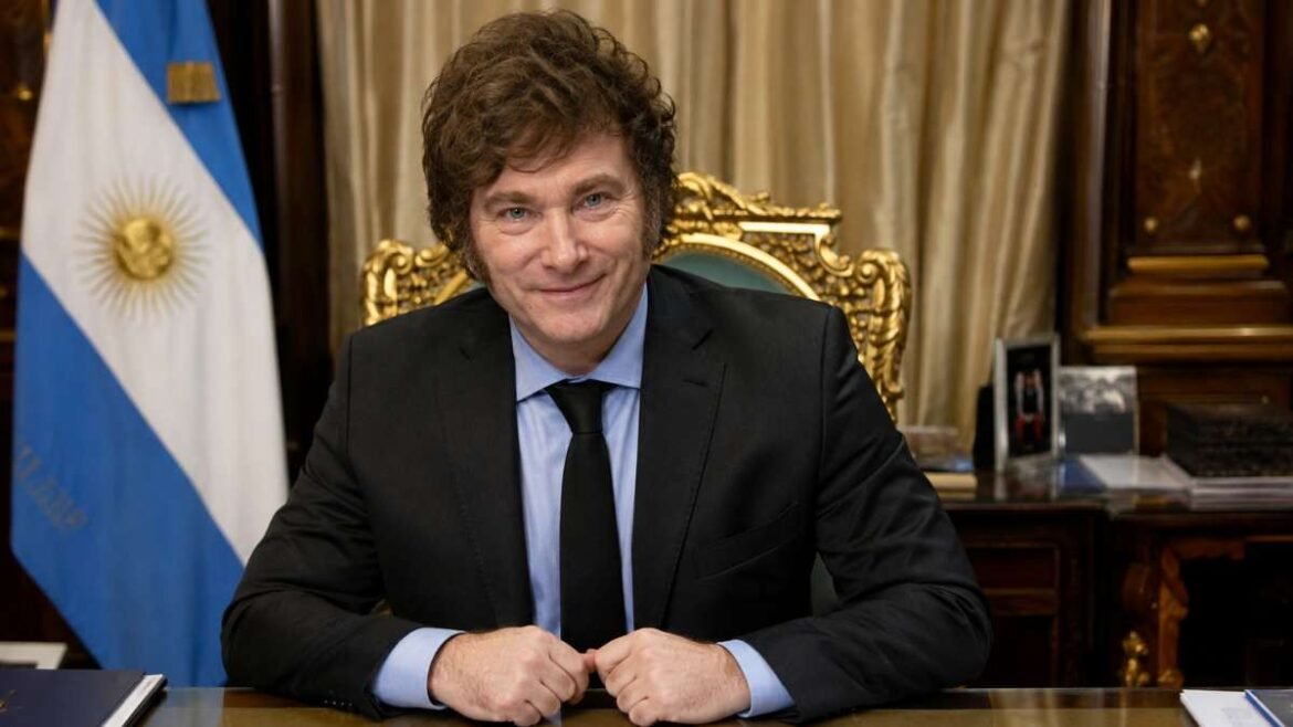 Javier Milei, presidente de Argentina.