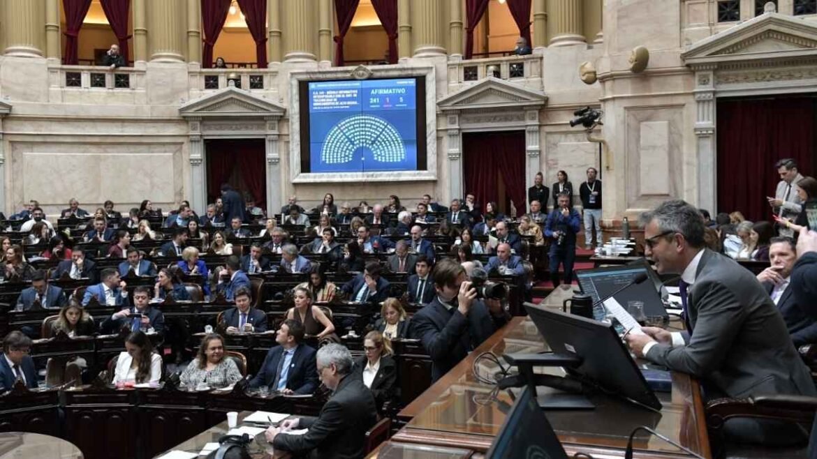 Sesión Especial en el Congreso de la Nación.
